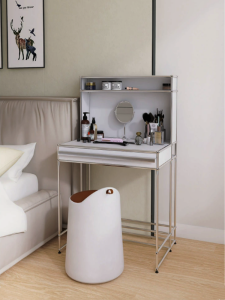 Linear Space Mid-Century Module Cabinet Makeup Desk Living Room Computer Table Book Desk Ins Style Quality Luxury Furniture