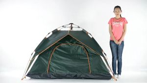 Lều Cắm Trại Du Lịch Dã Ngoại 2 lớp Tự Bung Chống Thấm Nước – Lều Cắm Trại 2 Người