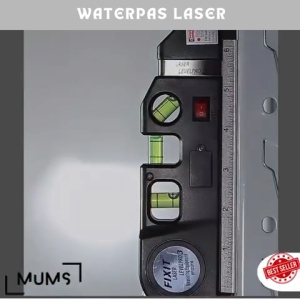 5 PCS FIXTA Waterpass Laser Kombinasi Penggaris Meteran Digital 250 cm Level Pro 3 - BTS