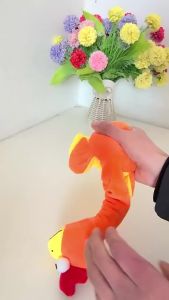 Squeaky Screaming Chicken Pet Chew Toy Bite Resistant Interactive Training Toy For Puppies Dogs Daily Play Accessory