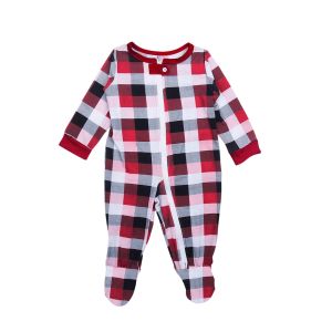 EBay Best Selling Amazon Christmas Parent-Child Homewear Clothes Print a Family of Three Clothes for the Whole Family Pajamas Suit Fashion