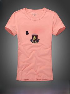 American Coast Womens Short Sleeve T-Shirt round Neck Silm AF Cotton T-shirt Slim Looking Tops Athleisure Bottoming Shirt Fashion