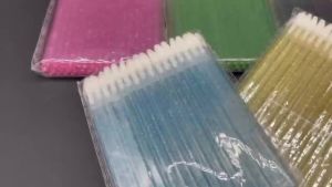 Disposable Glitter Lip Gloss Brush Eyelash Extension Cleaning Brushes Crystal Lipstick Applicators Cleaner Makeup Tools