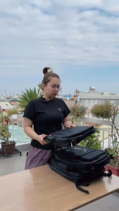 Cặp học sinh cấp 1 -2 đa năng đeo chéo Balo chống sốc laptop chất Dù cao cấp 10 kiểu mẫu H991 {XÃ HÀNG}