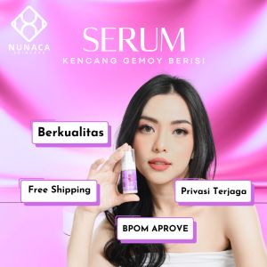 Nunaca skincare breast serum pembesar dan pengencang sikembar