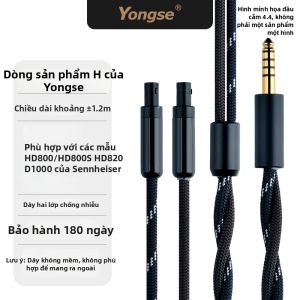 Yongse | Dây Cáp Nâng Cấp Bọc Khiên Đồng Mạ Bạc
