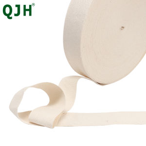 5m/196.85inch Beige Twill Cotton Webbing Tape 40mm/1.57inch Width Textile Handmade Craft Sewing Embroidery And Edging