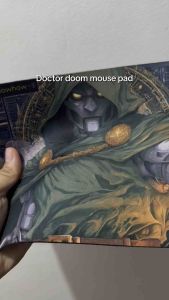 momorii doctor doom mouse pad Gaming deskpad Mouse pad (220mm x 180mm) compact deskmat