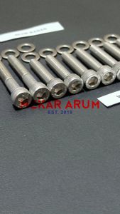 Baut Kiri Kanan Sonic 150 & Supra GTR 150 Stainless Steel 304