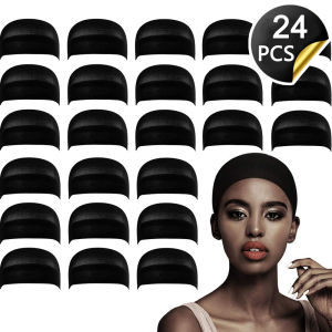 Wholesale High Quality Nylon Hair Caps for Wig Perfect Fit Ultra Thin & Expandable Stocking Wig CapEach pack contains 2 wig cap