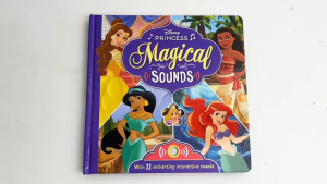 Disney Princess Magical Sound Book For Kids with 11 Interactive Sounds