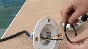 PAR56 36W SMD LED Swimming Pool Light Bulb (Glass Type) IP68 Filled Resin Protection Input DC/AC12V