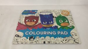 PJ Masks Giant Colouring Pad for Kids to Colour With Stickers
