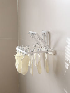FaSoLa | Foldable Wall-Mounted Multi-Hanger Laundry Rack with Windproof Function
