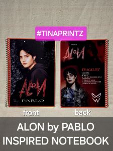 PABLO ALON inspired Notebooks High Quality Print with Notebook Jacket 80leaves