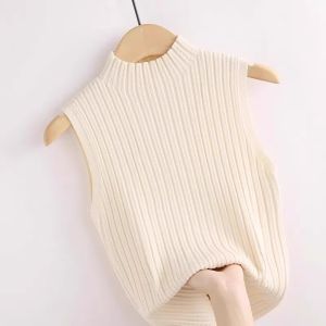 V.C.I | Slimming Half-high Collar Tank Top