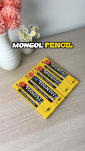 Mongol Pencils 12pcs Per Pack Smooth Writing HB Graphite for School Office Exam Drawing Supplies Durable Eraser Included