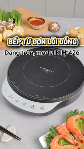 Bếp Từ Đơn Lõi Đồng Kaiyo Dáng Tròn KIH-426 Công Suất 1800W Bảo Hành Chính Hãng 2 Năm