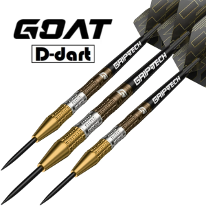 GOAT STEEL TIP DARTS - 24G CEREMONY 90% Tungsten DART SET ORIGINAL STEEL DART