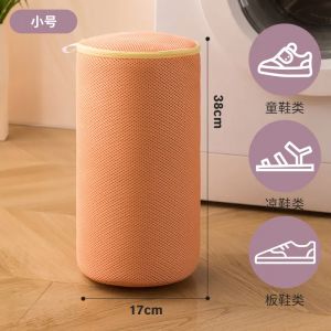 Portable Home Use Polyester Shoe Washing Bag Special for Washing Machine Lazy Person Shoe Protector Wash Bag