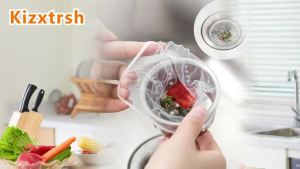 50pcs Sink Strainer Bag Disposable Mesh Strainers Draining Bags for Kitchen and Bathroom