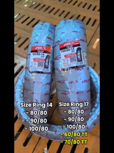 FDR TL GENZI 80/80-14 Ban Motor Tubeless