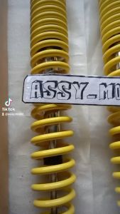 SGP Shockbreaker Belakang Smash New/Old Shok Belakang Suzuki Smash Warna Kuning 1Set>2pcs