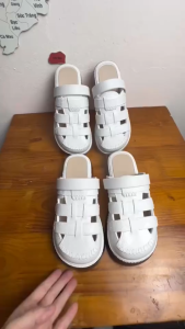 Dép Sandal Rọ Nữ Nhựa Nguyên Khối Chống Thấm Nước Dép Sục Đế Cao Thời Trang Mang Êm Chân Tôn Dáng