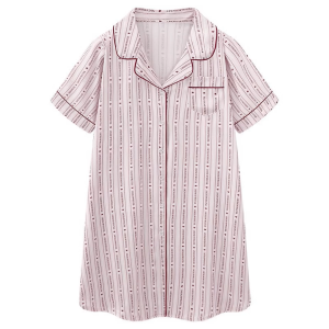 🫰🏻 Sweetie Store 🫰🏻 [ READY STOCK ] Women Pyjamas Ice Silk Size M-4XL Nightdress Premium