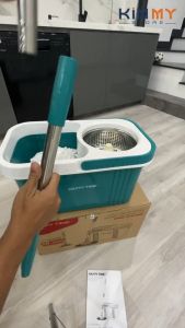 BỘ LAU NHÀ XOAY 360 ĐỘ HAPPY TIME KS-CL330S -  tặng 1 BÔNG LAU - HAPYTIME THƯƠNG HIỆU CỦA SUNHOUSE