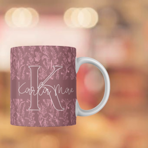 Personalized Mug-Deep Carnation Bloom Limited Edition