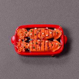 MUHUALAN | Creative 3D Dim Sum and Peking Duck Fridge Magnets