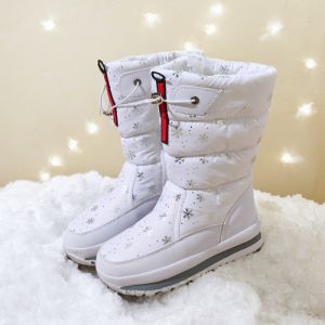Thickened Fleece Lined High Top Winter Snow Boots Womens Harbin Warm Cotton Shoes Outdoor Cold Resistant Northeast Cotton Boots