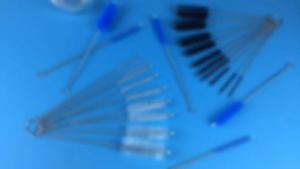 Baby Bottle Straw Brushes 10pc Silicone-Tipped Cleaning Set for Feeding