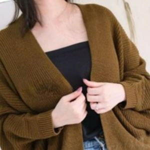 Cardigan switer Batwing rajut outer Kardigan terbaru kekinian