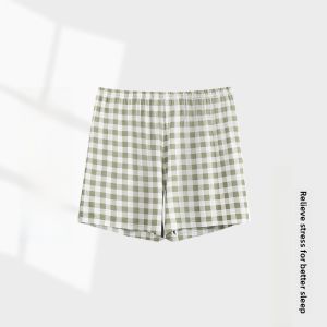 miiow | Cool Breathable Thin Womens Shorts Pajama Pants Home Leisure Summer Fashionable Pure Color Plus Size Ladies Comfortable Pants