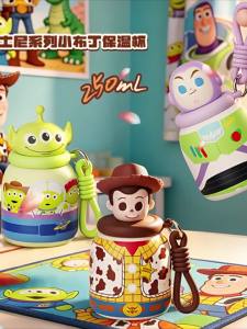 VRIUKNT | Cốc Thép Không Gỉ Nhỏ Chủ Đề Nhân Vật 3 Mắt Trong Toy Story
