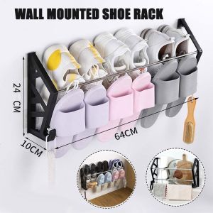 Space Saving Back Door Rack: A Multifunctional Shoe Organizer