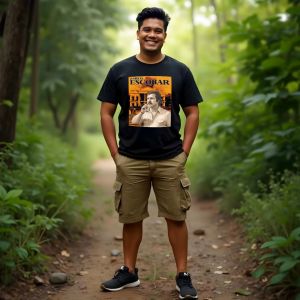 Baju Kaos Atasan PABLO ESCOBAR Kaos Distro Bahan 24s tebal