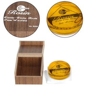IRIN | LETO Violin Resin Rosin 8008 Violin Viola Cello Rosin Black Bows Erhu Bow Strings Pine Resin Colophony Improve The Sensitivity