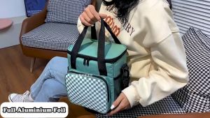 TAS BAYI 6016 - TAS RANTANG “MOTIF CATUR” TAS HANDBAG BAYI PERLENGKAPAN BAYI TRAVEL TAS DIAPER TAS RANTANG MAKANAN - G