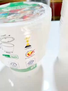 Combo 10  hộp nhựa tròn cao cấp kèm nắp 550ml-700ml-1000ml (dùng được trong lò vi sóng)
