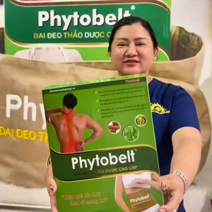 ĐAI ĐEO PHYTOBELT - ÁNH DƯƠNG - THOÁT VỊ ĐĨA ĐỆM - GIỮ ẤM BỤNG CHO PHỤ NỮ SAU SINH - GIẢM ĐAU BỤNG