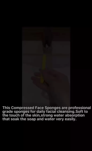 Spons Pembersih Muka Isi 12pcs: Facial Face Wash Serbaguna