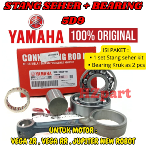 STANG SEHER+BEARING 5D9 6305/6305(2pcs) ASLI ORI YAMAHA VEGA ZRVEGA RR & JUPITER NEW ROBOT ASLI YGP