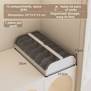 NAIFUNA | 3-in-1 Compartmental Box for Underwear