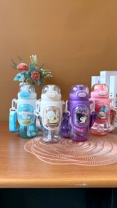 Aveline Botol Minum Anak 600ml Tritan & Melody Kuromi Cinnamoroll