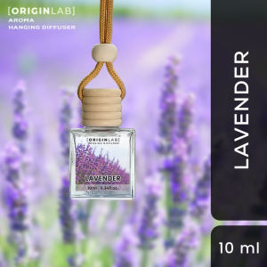 ORIGINLAB LAVENDER Hanging Diffuser - Car Freshener - Odor Eliminator - Car Perfume - Car Scents