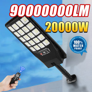 NEW 90000000LM Solar LED Outdoor Lighting 20000W External Solar Lamp Motion Sensor Light Garden Lights For Street Wall Sunlight
