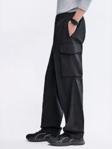 MIANXIANSHENG | Stereoscopic Cut Mens Loose Multi-pocket Cargo Pants